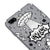 iPhone 8 Plus Ufo Space Telefon Kılıfı - Renkli Silikon - Gri