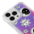iPhone 15 Pro Max Ay ve Güneş Telefon Kılıfı - Neon - Violet