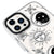 iPhone 16 Pro Ay ve Güneş Telefon Kılıfı - Magsafeli Artycase - Beyaz