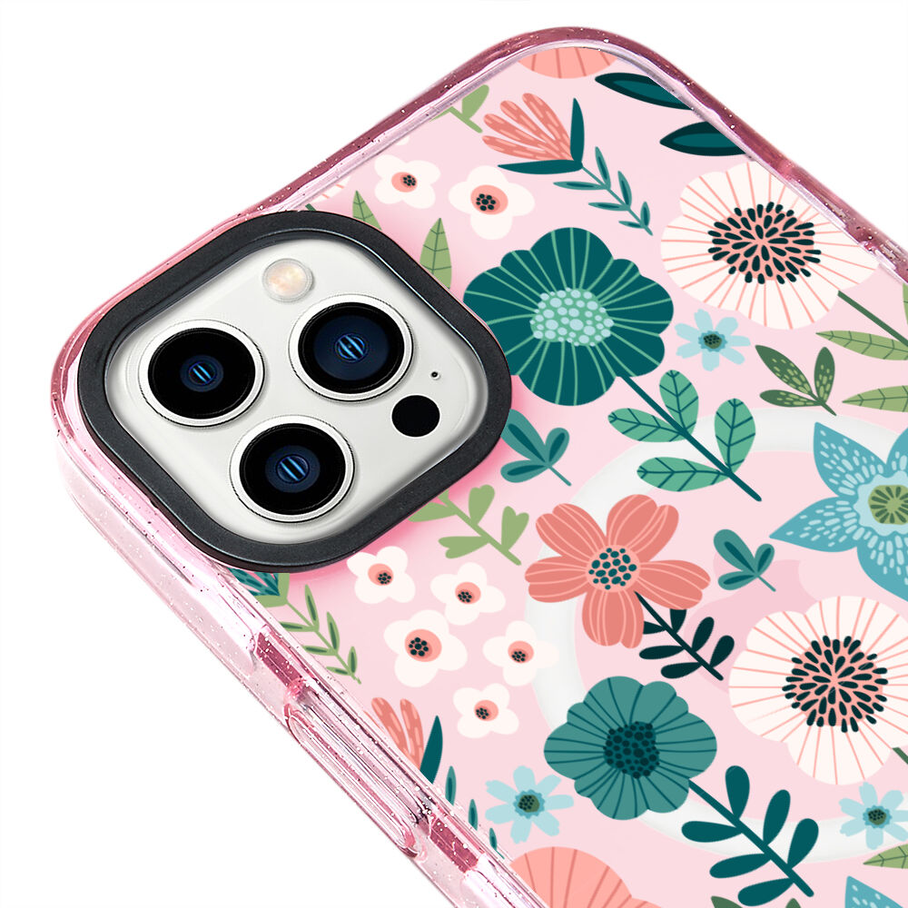 MagsafeliArtycaseSimliPembe