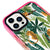 iPhone 14 Pro Max Leopars Telefon Kılıfı - Artycase - Pembe Yeşil