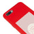 Realme C2 Two Face Telefon Kılıfı - Renkli Silikon - Kırmızı