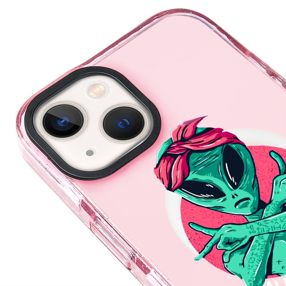 MagsafeliArtycaseSimliPembe
