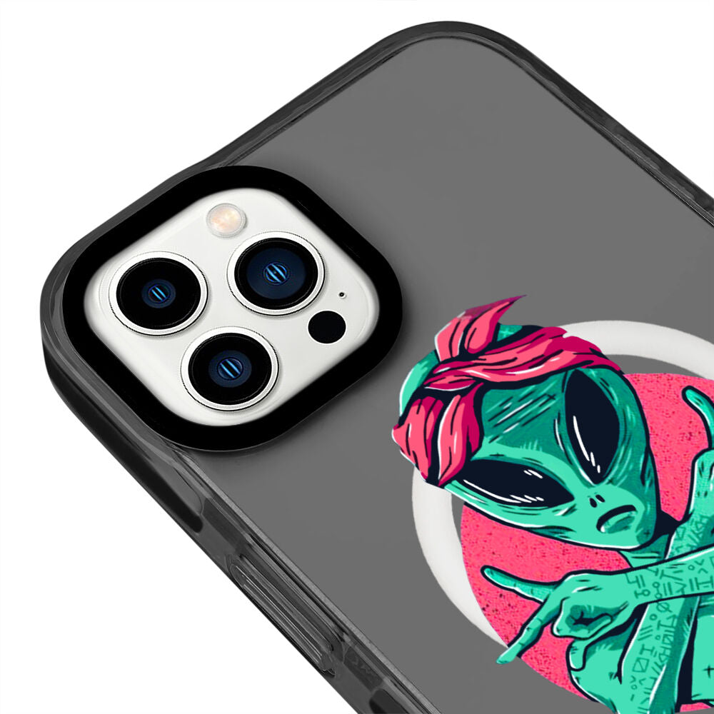 MagsafeliArtycaseCoolBlack
