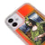 iPhone 12 Mini Mona x Lisa Telefon Kılıfı - Neon - Turuncu