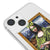 iPhone 13 Mona x Lisa Telefon Kılıfı - Şeffaf - Saydam