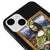 iPhone 13 Mona x Lisa Telefon Kılıfı - Renkli Silikon - Siyah