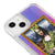 iPhone 15 Plus Mona x Lisa Telefon Kılıfı - Neon - Violet