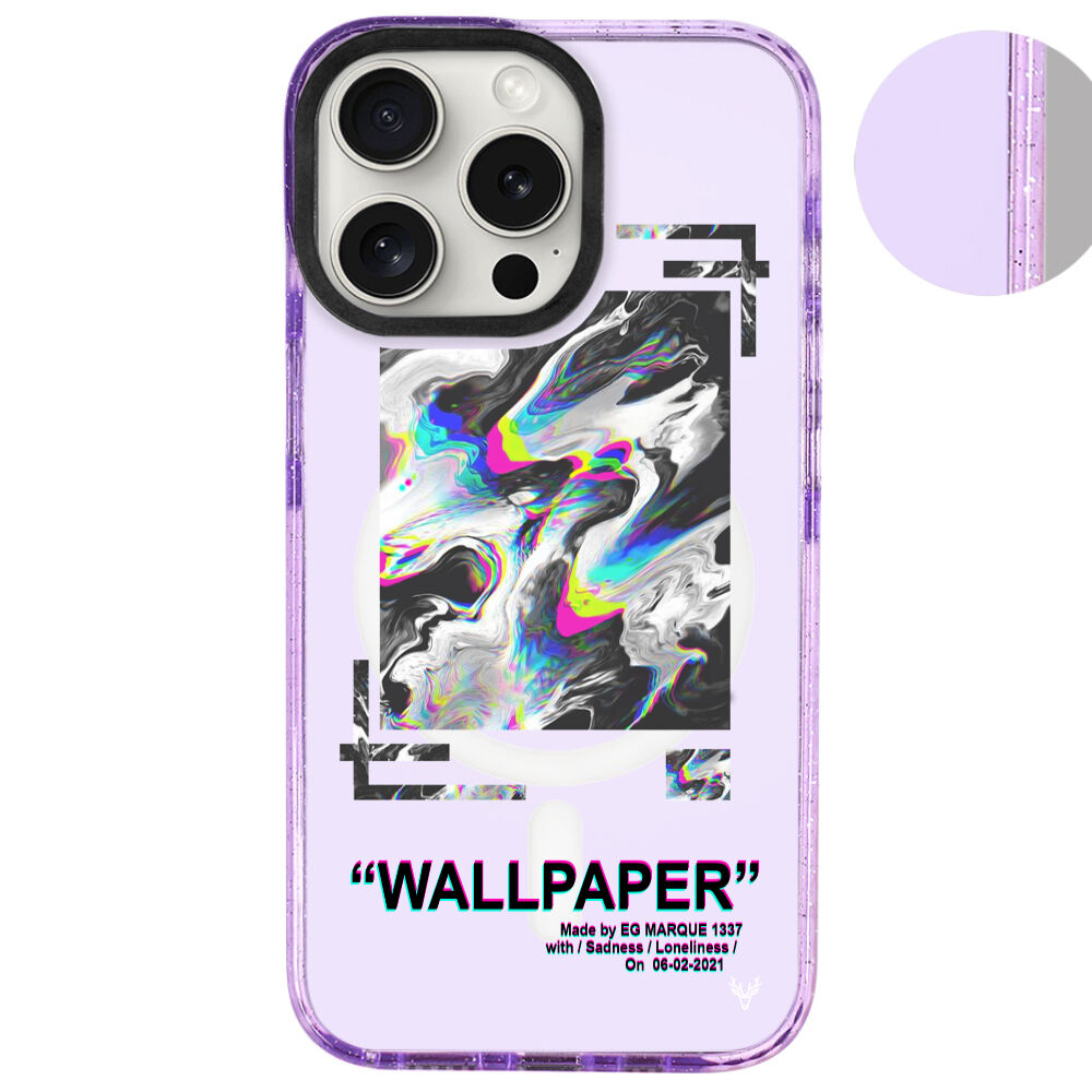 MagsafeliArtycaseSimliMor