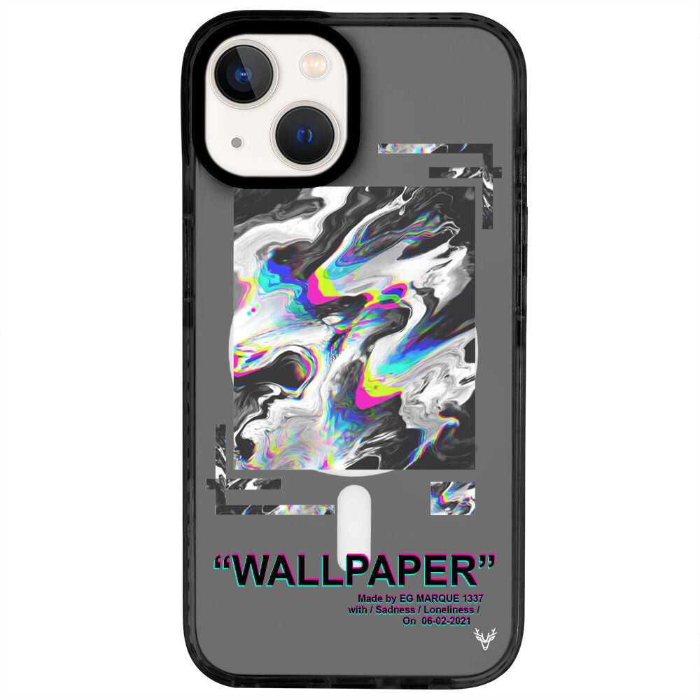 MagsafeliArtycaseCoolBlack