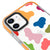 iPhone 12 Colorful Dots Telefon Kılıfı - Artycase - Turuncu