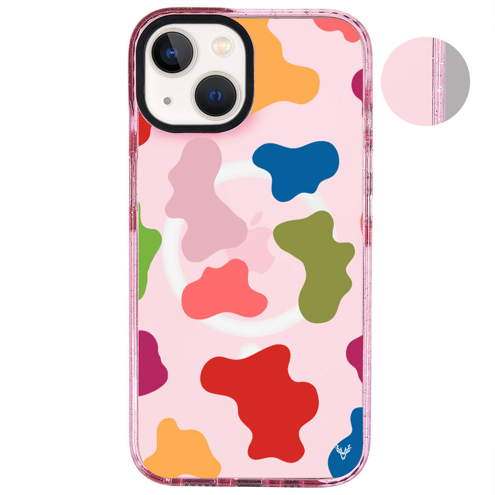 MagsafeliArtycaseSimliPembe