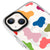 iPhone 13 Colorful Dots Telefon Kılıfı - Magsafeli Artycase - Beyaz