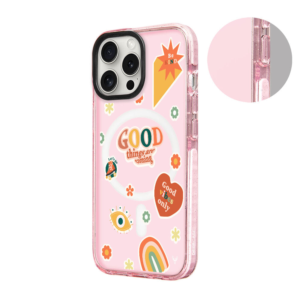 MagsafeliArtycaseSimliPembe