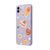 Samsung A04 Good Things Coming Telefon Kılıfı - Renkli Silikon - Lila