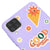 Samsung A12 Good Things Coming Telefon Kılıfı - Renkli Silikon - Lila