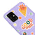 Samsung A71 Good Things Coming Telefon Kılıfı - Renkli Silikon - Lila
