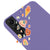 Samsung S22 Plus Good Things Coming Telefon Kılıfı - Renkli Silikon - Lila