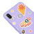 Xiaomi Redmi Note 7 Good Things Coming Telefon Kılıfı - Renkli Silikon - Lila