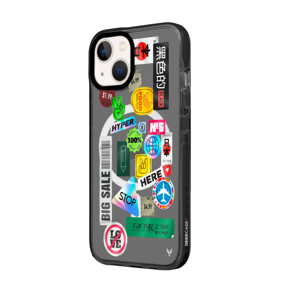 MagsafeliArtycaseCoolBlack