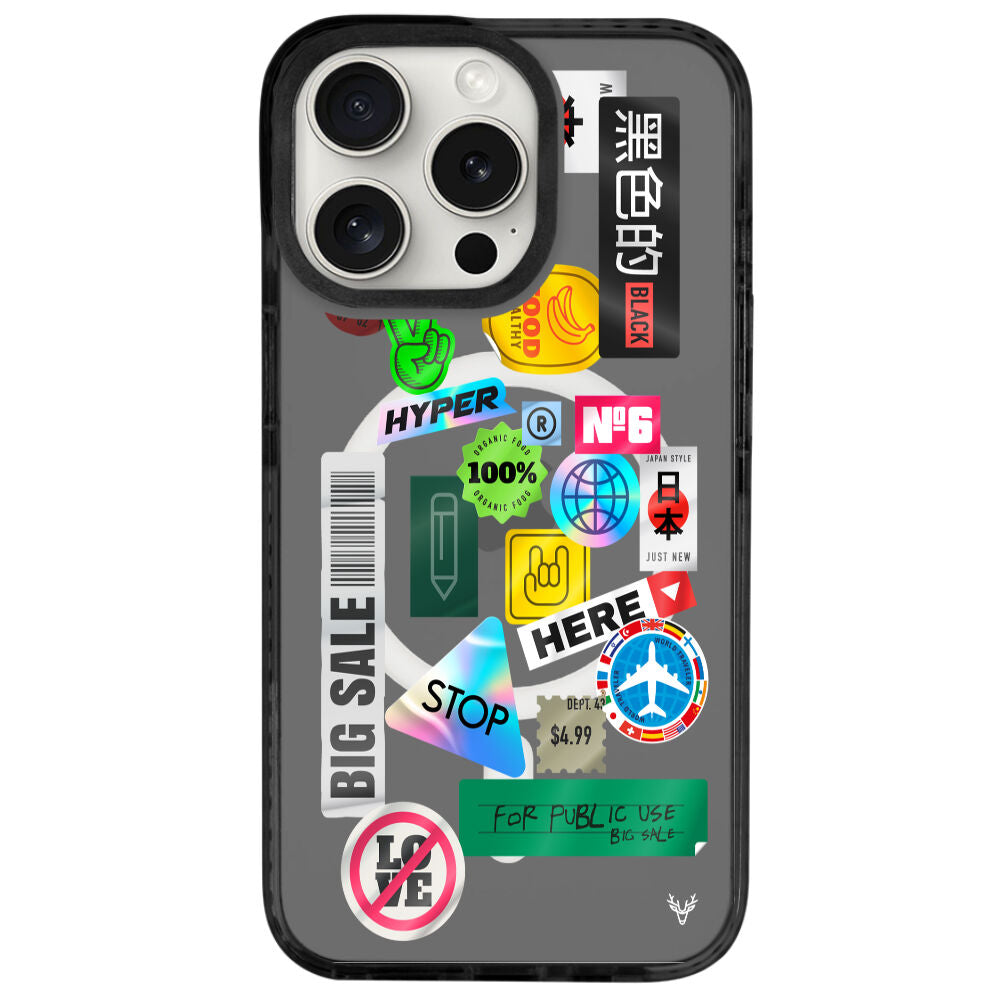 MagsafeliArtycaseCoolBlack