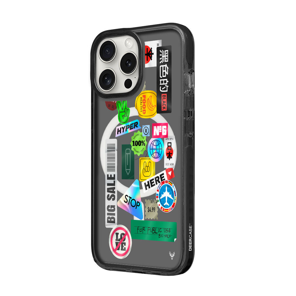 MagsafeliArtycaseCoolBlack