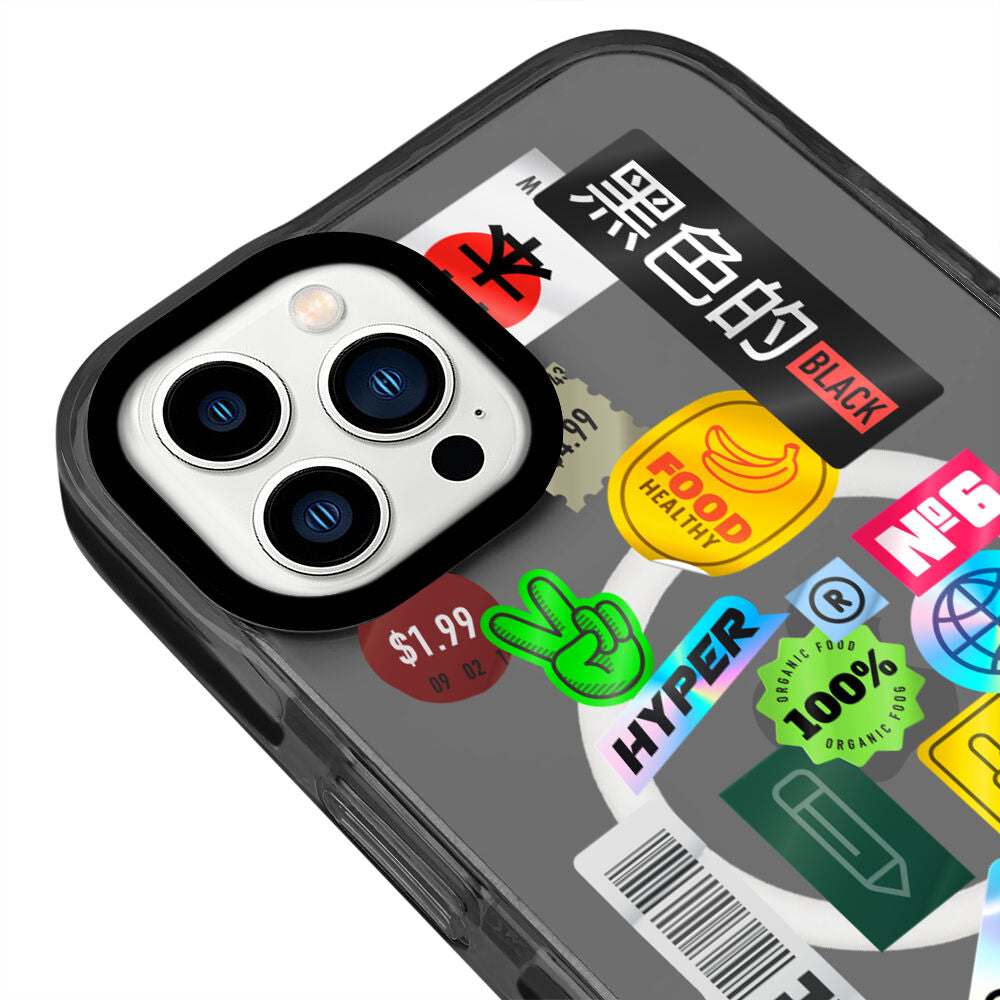 MagsafeliArtycaseCoolBlack