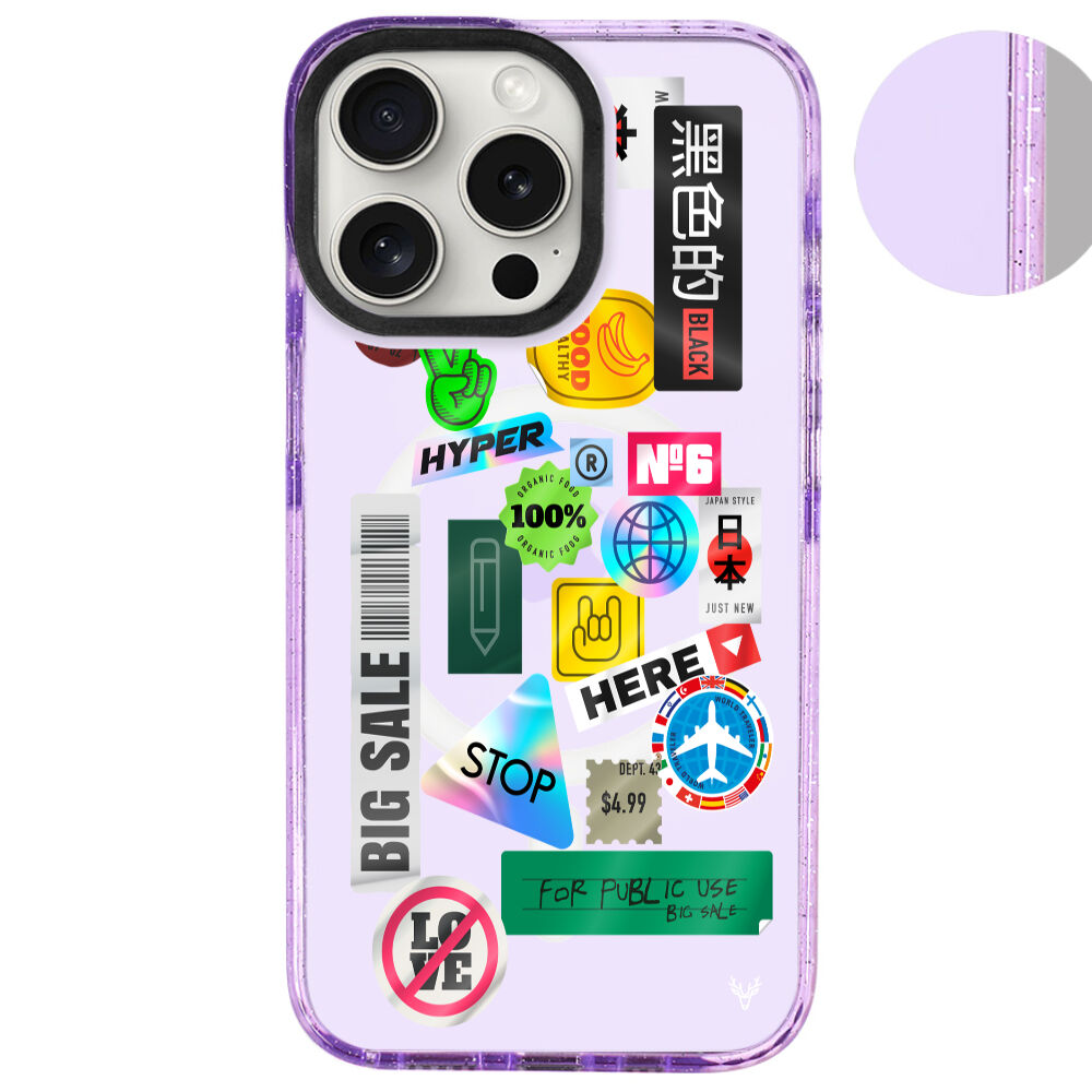 MagsafeliArtycaseSimliMor