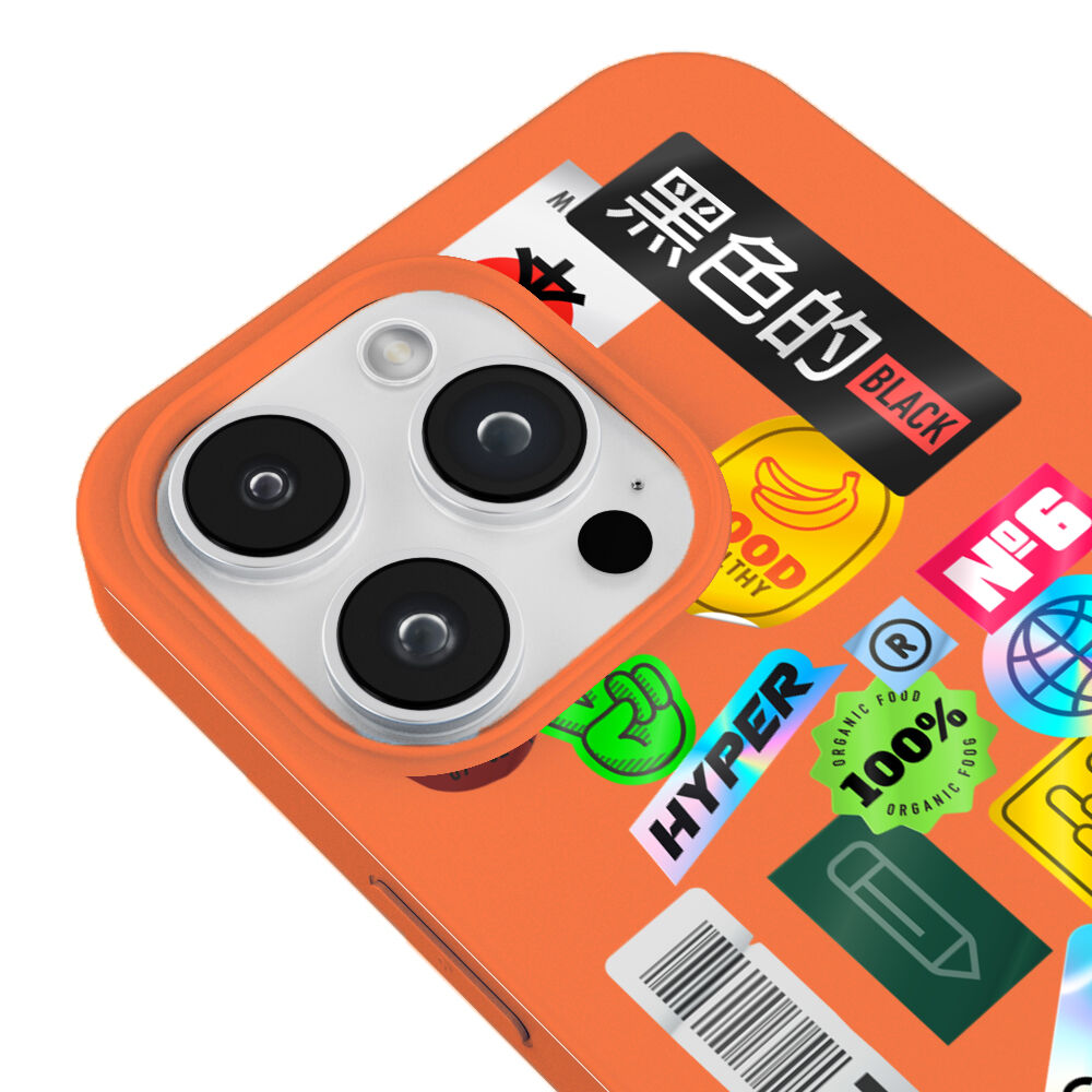 RenkliSilikonTuruncu