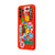 Samsung A23 Public Use Telefon Kılıfı - Renkli Silikon - Kırmızı