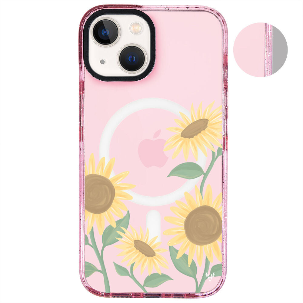 MagsafeliArtycaseSimliPembe