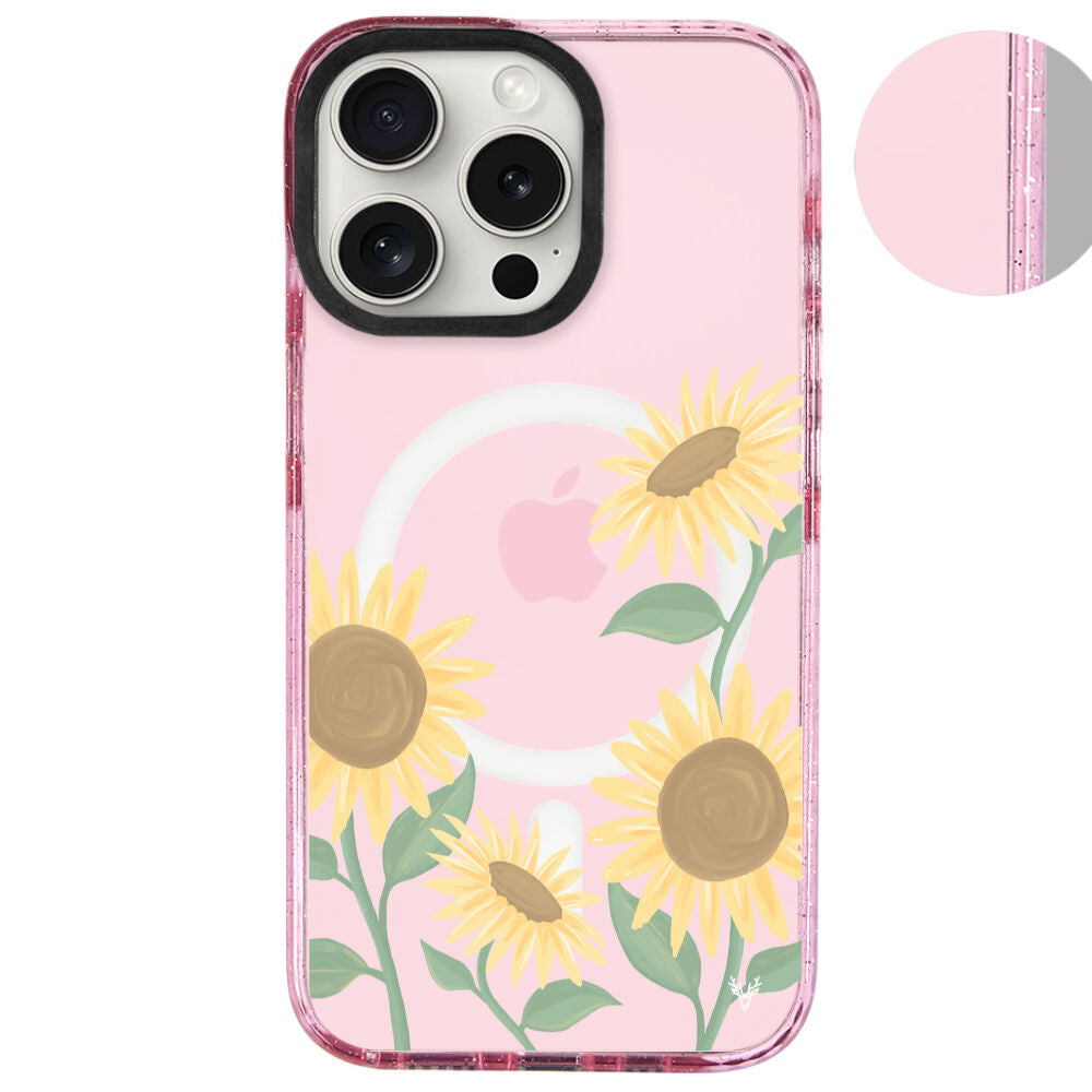 MagsafeliArtycaseSimliPembe