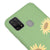 Samsung M31 Sunflowers Case Telefon Kılıfı - Renkli Silikon - Yeşil