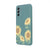 Samsung M23 5G Sunflowers Case Telefon Kılıfı - Renkli Silikon - Haki