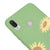 Xiaomi Redmi Note 7 Sunflowers Case Telefon Kılıfı - Renkli Silikon - Yeşil