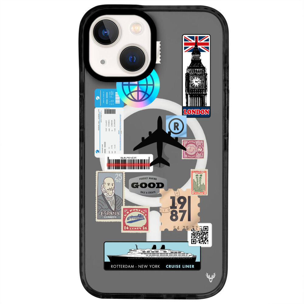 MagsafeliArtycaseCoolBlack
