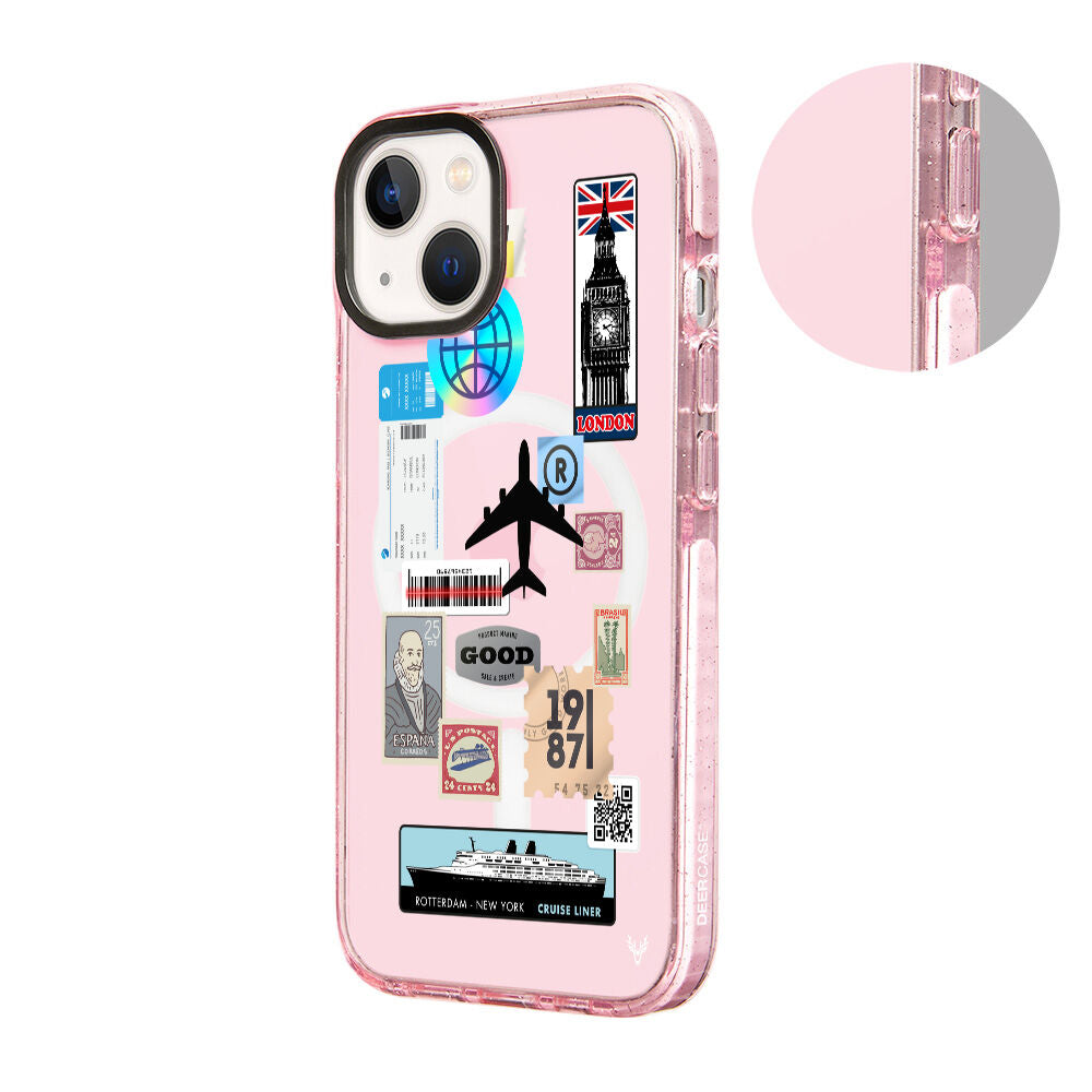 MagsafeliArtycaseSimliPembe