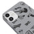 iPhone 12 Mini Rock Cool Telefon Kılıfı - Renkli Silikon - Gri