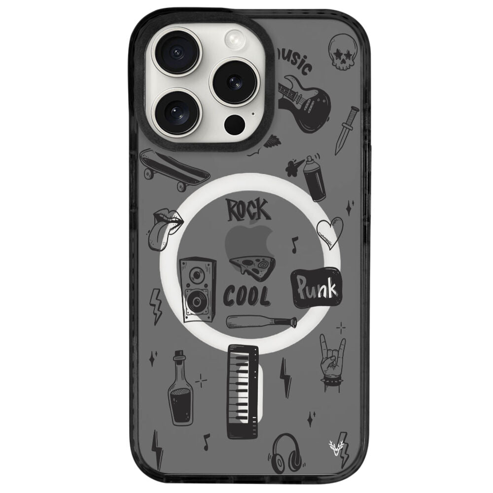 MagsafeliArtycaseCoolBlack