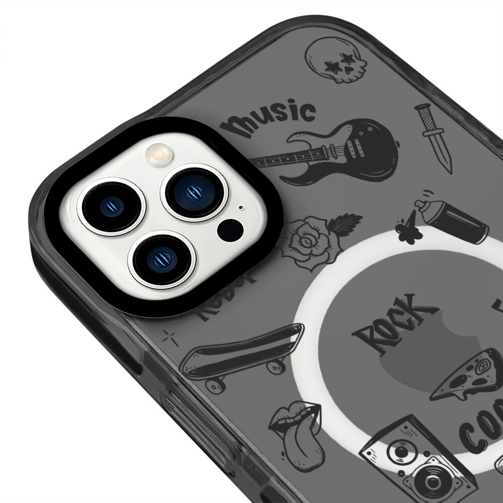 MagsafeliArtycaseCoolBlack