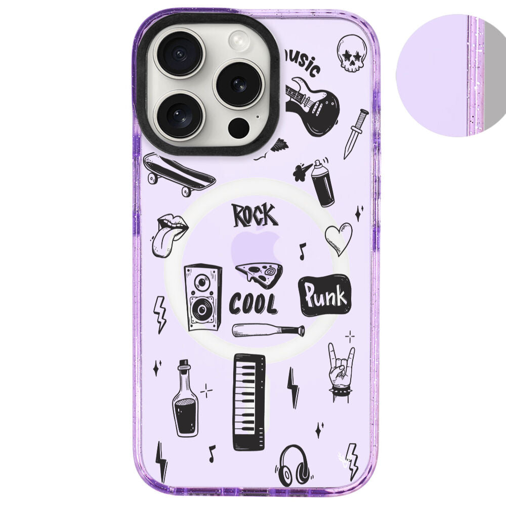 MagsafeliArtycaseSimliMor