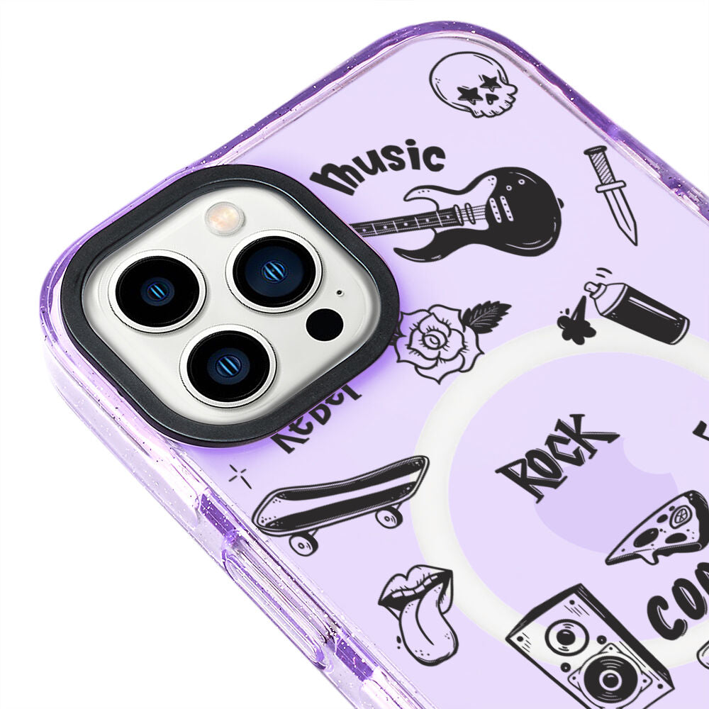 MagsafeliArtycaseSimliMor