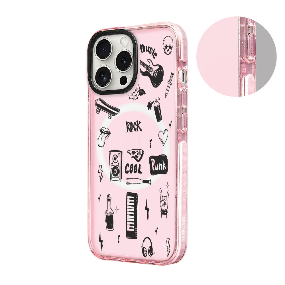 MagsafeliArtycaseSimliPembe