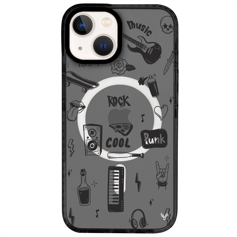 MagsafeliArtycaseCoolBlack