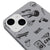 iPhone 14 Rock Cool Telefon Kılıfı - Renkli Silikon - Gri