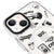iPhone 15 Plus Rock Cool Telefon Kılıfı - Magsafeli Artycase - Beyaz
