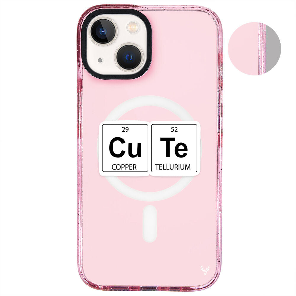 MagsafeliArtycaseSimliPembe
