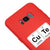 Samsung S8 Copper Tellurium Telefon Kılıfı - Renkli Silikon - Kırmızı