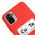 XİAOMİ REDMİ NOTE 10 Copper Tellurium Telefon Kılıfı - Renkli Silikon - Kırmızı