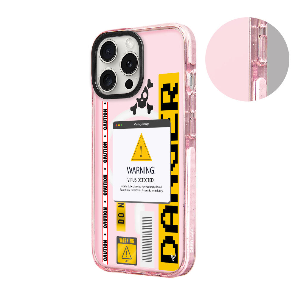 MagsafeliArtycaseSimliPembe